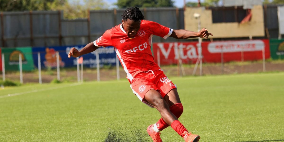 Misheck Billiat in action for FCB Nyasa Big Bullets Reserves