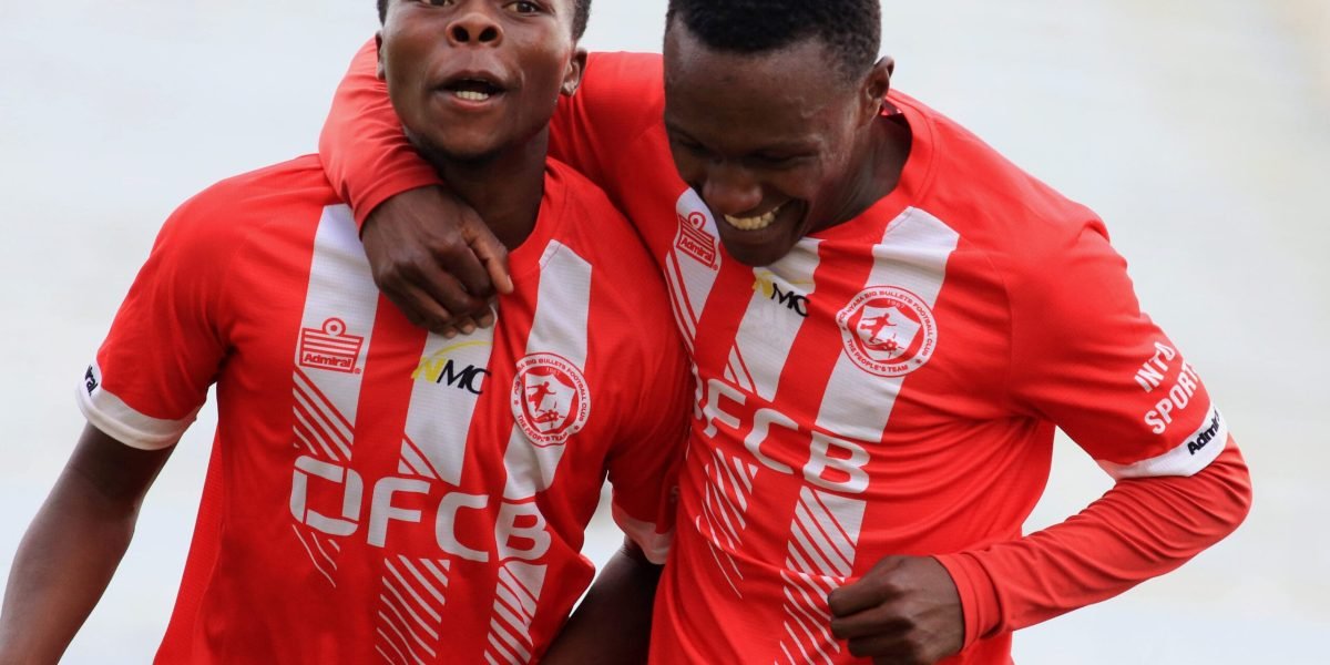 Misheck Billiat, left, doubled FCB Nyasa Big Bullets' lead in the 3-0 win over Mighty Wanderers Reserves in the ThumbsUp Southern Region Football League
