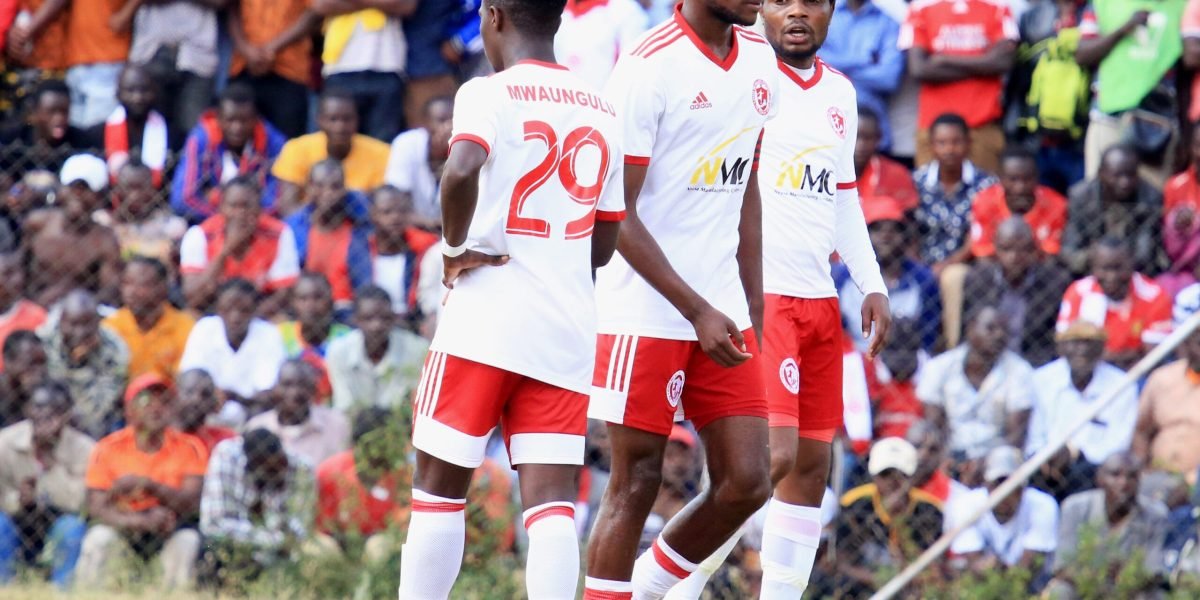 Nyasa Big Bullets during their TNM Super League fixture in Rumphi