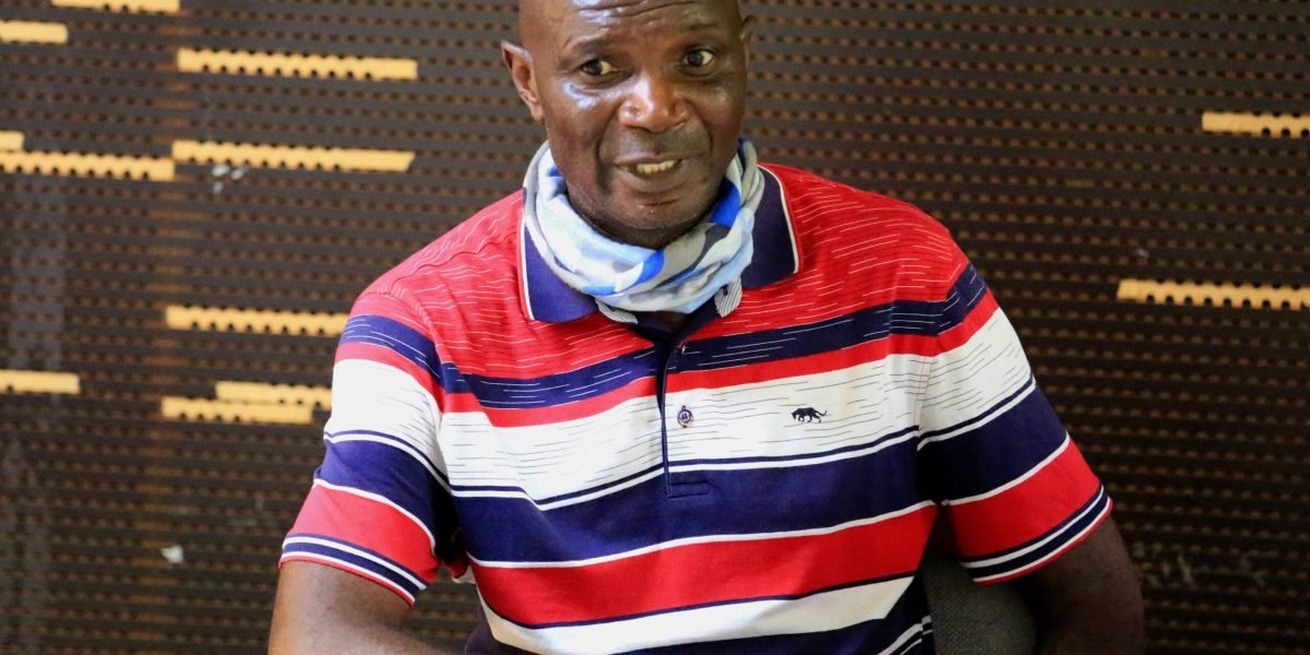 Nyasa Big Bullets head coach Kalisto Pasuwa addressing the media after defeat to Simba in the CAF Champions League