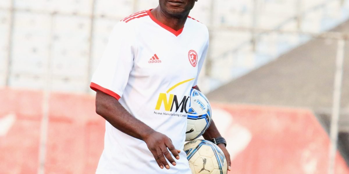Nyasa Big Bullets head coach Kalisto Pasuwa captured during training ahead of Sable Farming clash