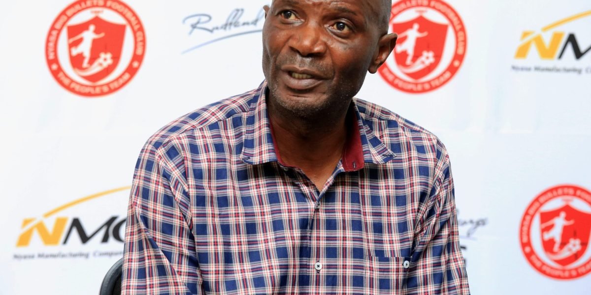 Nyasa Big Bullets head coach Kalisto Pasuwa during the post-match press conference following Simba defeat in the CAF Champions League