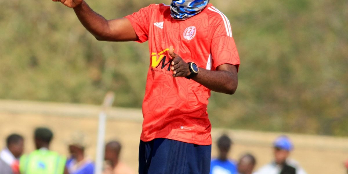 Nyasa Big Bullets head coach Kalisto Pasuwa on the touchline against Chitipa United in the FDH Bank Cup quarterfinal