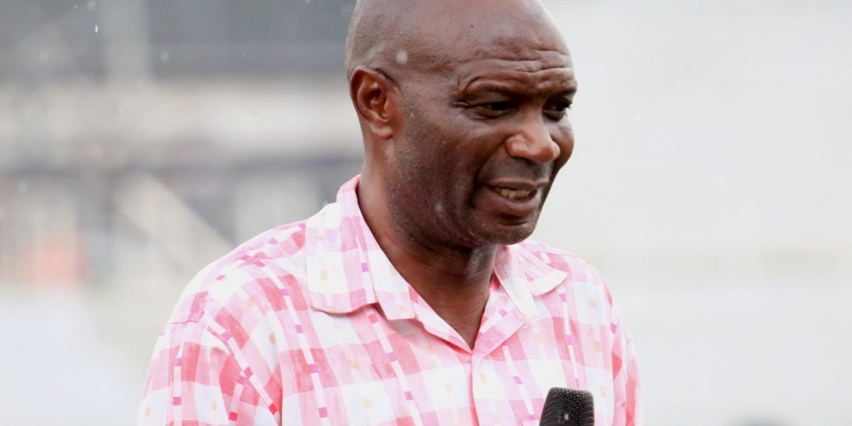 Nyasa Big Bullets head coach Kalisto Pasuwa reacting to his team's 7-0 thrashing of Karonga United in the Airtel Top 8