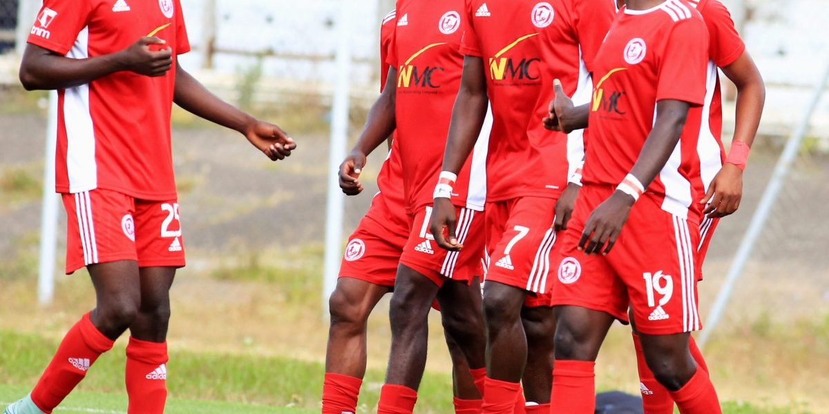 Nyasa Big Bullets players captured during the TNM Super League game against Silver Strikers at Kamuzu Stadium
