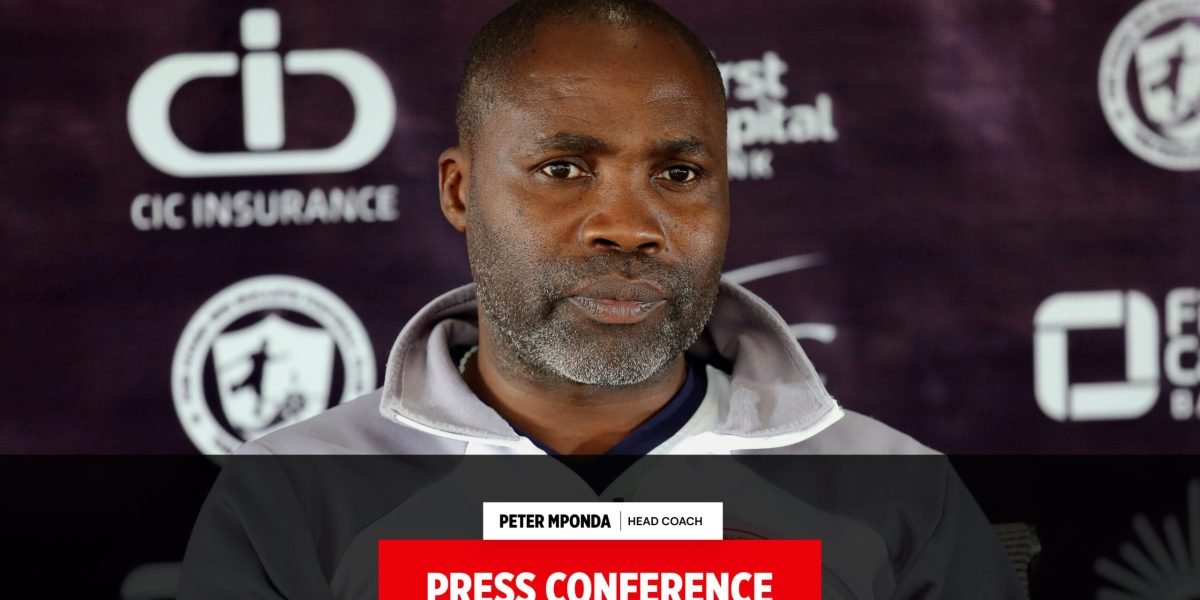 Peter Mponda press conference vs Blue Eagles