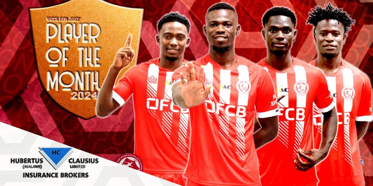 Player of the Month July Nominees