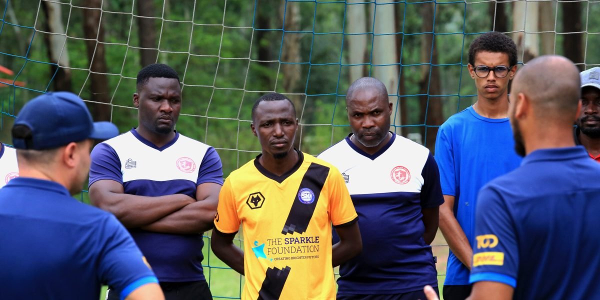SK Football Academy Team with FCB Nyasa Big Bullets coaches