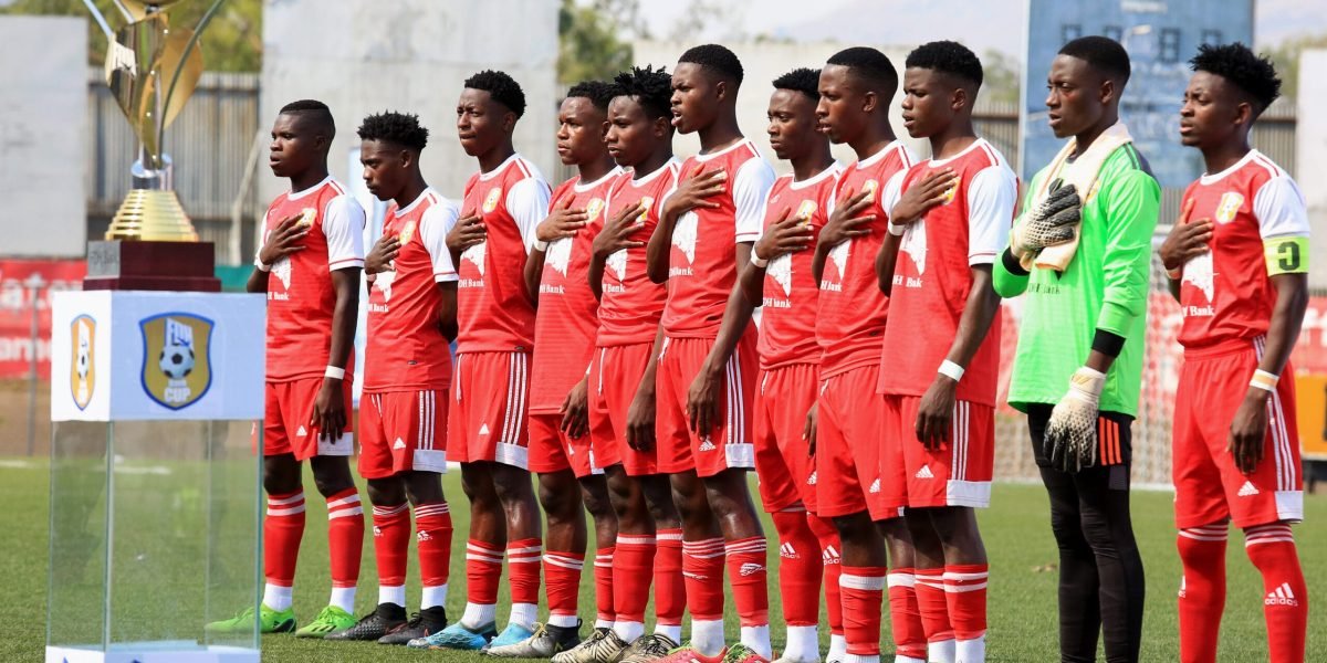 The 2022 Nyasa Big Bullets Reserves FDH Bank Cup Final Starting XI. Photo by Kimpho Loka.