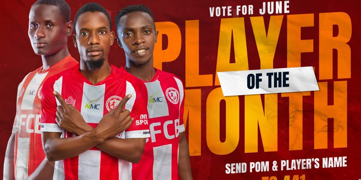 Vote Player of the Month JUNE